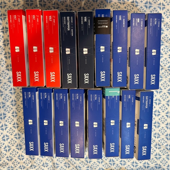 3 Pairs of SAXX Boxer Briefs. 1 Vibe, 1 Volt, 1 Daytripper Style - Medium - NWT - Picture 9 of 9